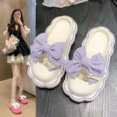 Summer Shoes Slippers Women Indoor Plush Home-BS01082-Veeddydropshipping